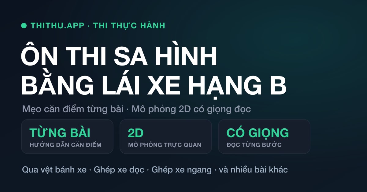 Bài thi kết thúc